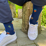 Swole Panda Hot Air Balloon Bamboo Socks