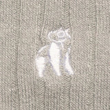 Swole Panda Light Grey Bamboo Socks