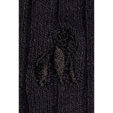 Swole Panda Plain Bamboo Socks In Navy
