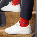 Swole Panda Red Classic Car Bamboo Socks