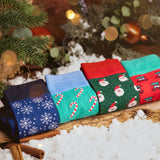 Swole Panda Santa Claus Bamboo Socks