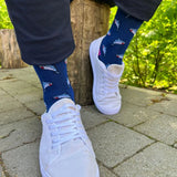 Swole Panda Shark Bamboo Socks
