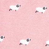 Swole Panda Sheep Socks in Pink