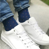 Swole Panda Spotted Orange Bamboo Socks