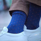 Swole Panda Spotted Orange Bamboo Socks