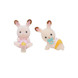 Sylvanian Families Chocolate Rabbit Twins