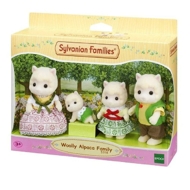 Sylvanian Families Woolly Alpaca Family