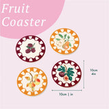 Talking Tables Autumnal Fruit Coasters Assortment