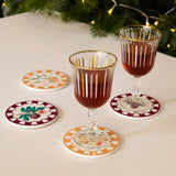 Talking Tables Autumnal Fruit Coasters Assortment