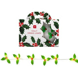Talking Tables Green Holly String Lights, 3m