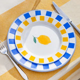 Talking Tables Lemon Enamel Plate, 20cm