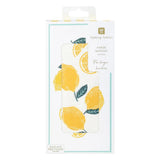 Talking Tables Lemon Long Lunch Paper Napkins In Yellow, 16pk
