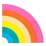 Talking Tables Rainbow Shaped Paper Napkins - 16 Pack