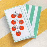 Talking Tables Tomato Long Lunch Paper Napkins, 16 Pack