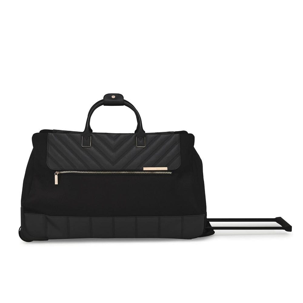 Ted Baker Albany Large Trolley Duffle In Black