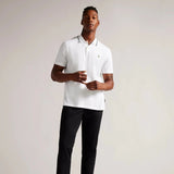 Ted Baker Camdn Short Sleeve Polo Shirt in White