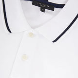 Ted Baker Camdn Short Sleeve Polo Shirt in White