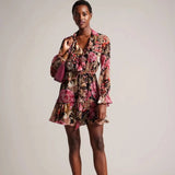 Ted Baker Cecihly Floral Ruffled Mini Dress