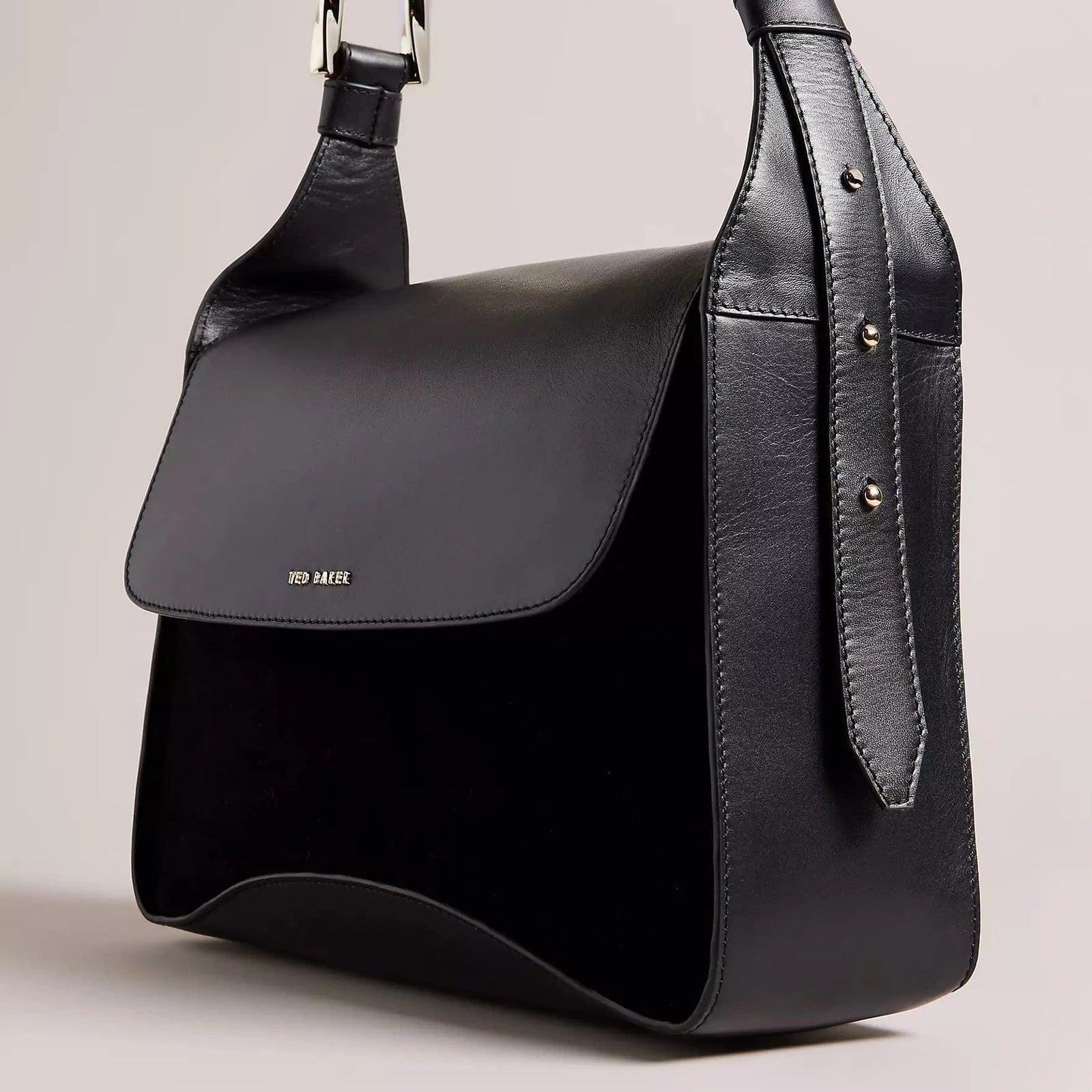 Ted Baker Cheriah Chain Detail Shoulder Bag Black