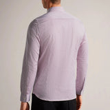 Ted Baker Conifur Long Sleeve Circle Geometric Print Shirt