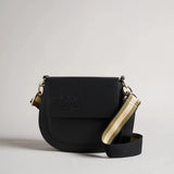 Ted Baker Darcell Branded Satchel Crossbody Bag Black