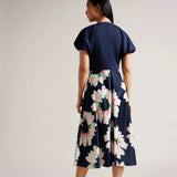 Ted Baker Daysiah Ponte Top Dress With Midi Skirt
