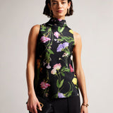 Ted Baker Demitri Floral Cowl Neck Top