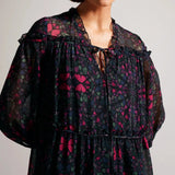 Ted Baker Ellyah Swing Midaxi Dress With Ruffle Tiers