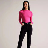 Ted Baker Eloria Twist Neck Fitted Top Pink