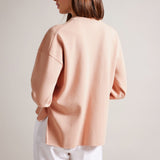 Ted Baker Elssiaa Branded Jacquard Knit Jumper