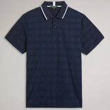 Ted Baker Galton Plain Short Sleeve Polo Navy