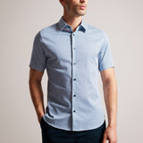 Ted Baker Glais Design Shirt Blue