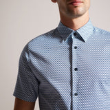 Ted Baker Glais Design Shirt Blue