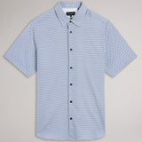 Ted Baker Glais Design Shirt Blue