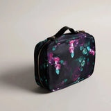 Ted Baker Haritte Small Floral Washbag in Black