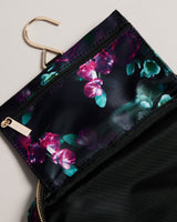 Ted Baker Haritte Small Floral Washbag in Black