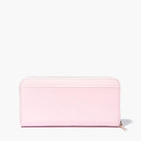 Ted Baker Hunieh Heart Zip Around Purse Pale Pink