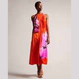 Ted Baker Immia Halterneck Midaxi Swing Dress
