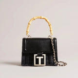 Ted Baker Jaylisa Top Handle Basket Cross Body Bag Black
