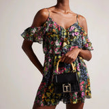 Ted Baker Jaylisa Top Handle Basket Cross Body Bag Black