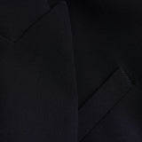 Ted Baker Llayla Double Breasted Jacket With Embossed Buttons in Black