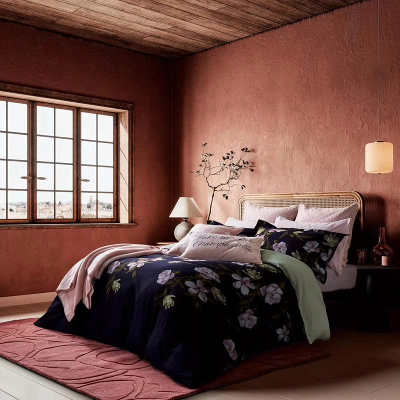 Ted Baker Opal Floral King Duvet Cover Set in Navy