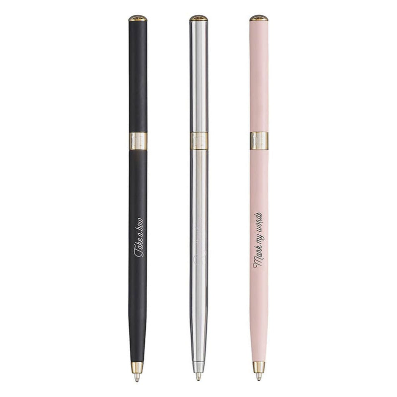 Ted Baker Set Of 3 Pens