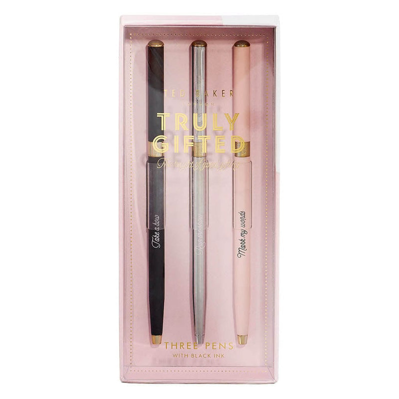 Ted Baker Set Of 3 Pens