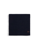 Ted Baker Sewsew Plain Ribbed Scarf in Navy