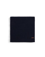 Ted Baker Sewsew Plain Ribbed Scarf in Navy