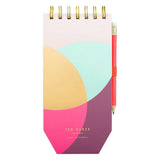 Ted Baker Spiral Bound Jotter With Pencil