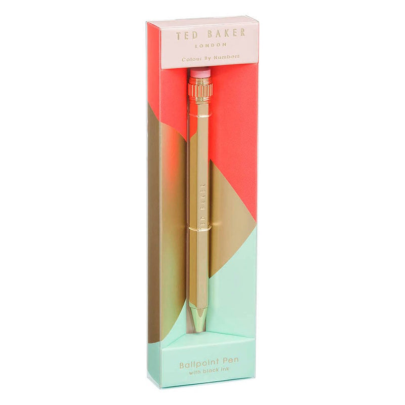 Ted Baker Statement Gold Pen