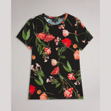 Ted Baker Treyya Printed Fitted T-Shirt