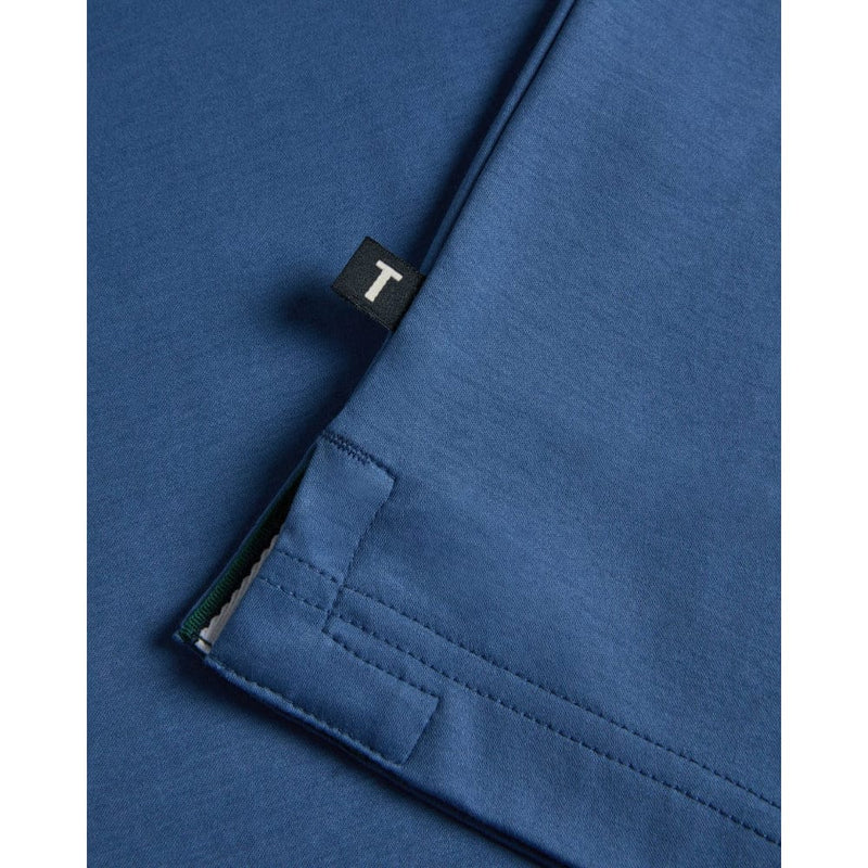 Ted Baker Zeiter Short Sleeve Slim Fit Polo Shirt in Dark Blue